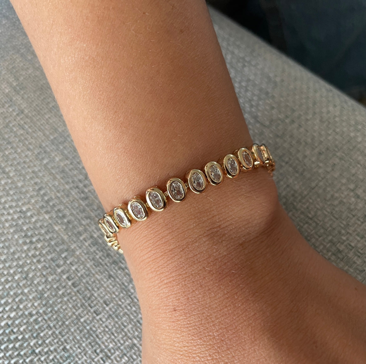 Branca Tennis Braclet