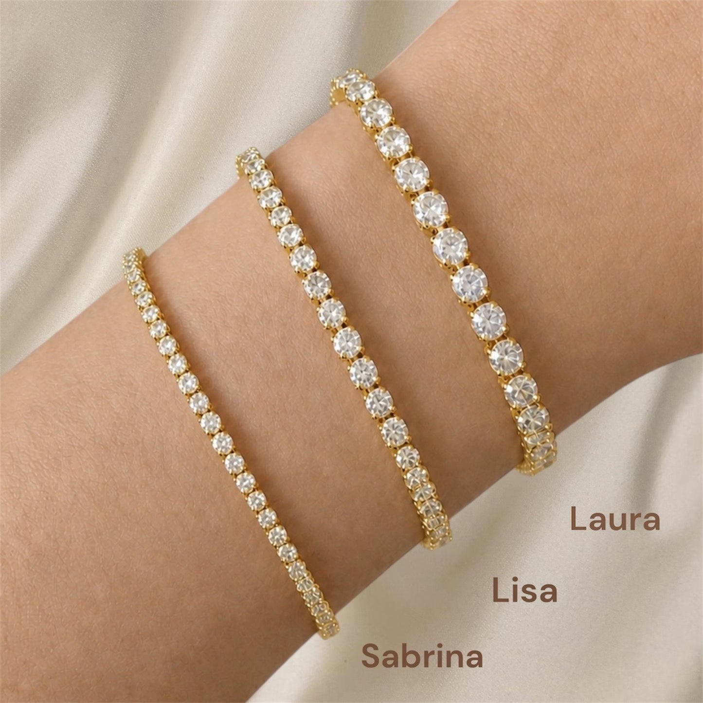 Sabrina Tennis Bracelet