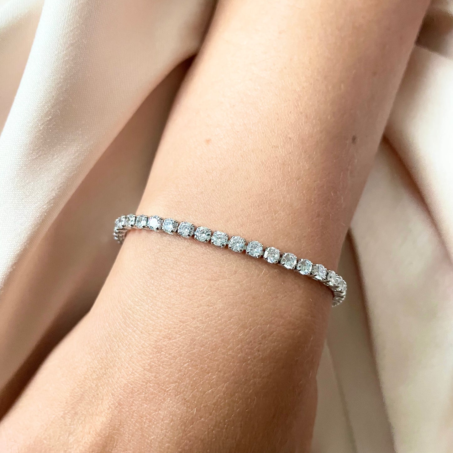 Lisa Tennis Bracelet