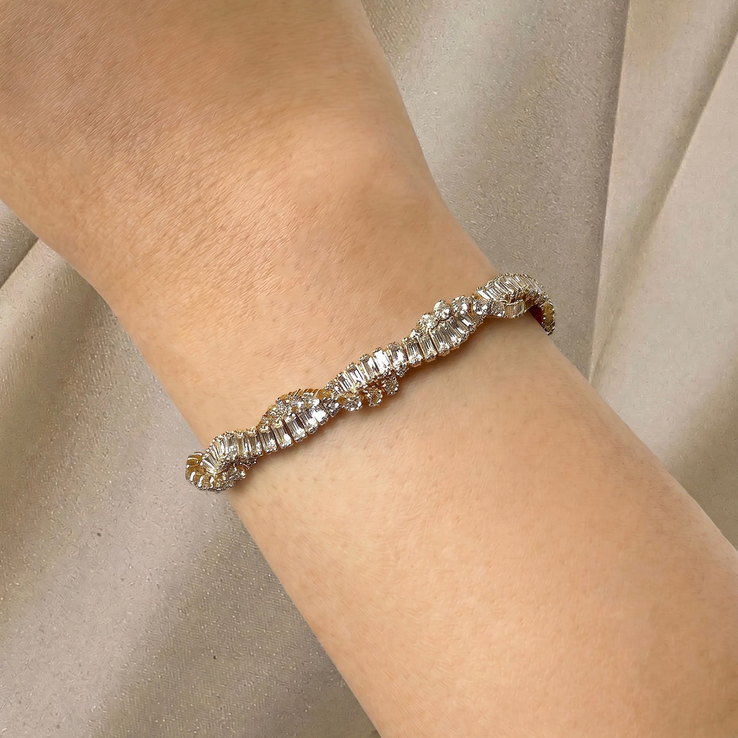 Aya Tennis Bracelet