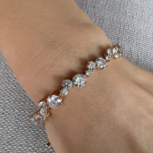 Claudette Tennis Bracelet